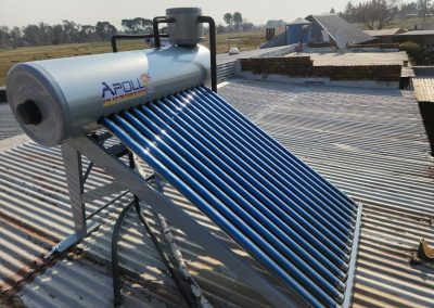 Low pressure solar geyser installation Meyerton and Vereeniging